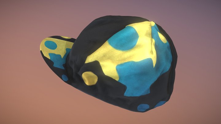 Cycling cap LAWI 3D Model