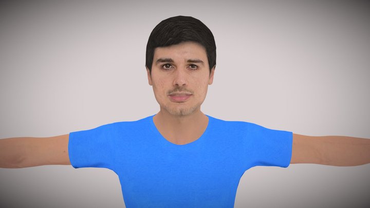 Dhruv Rathee Avatar 3D Model