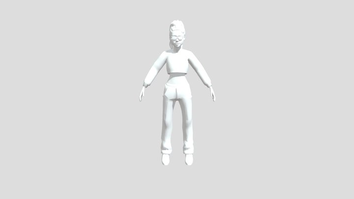 Dancing Twerk 3D Model