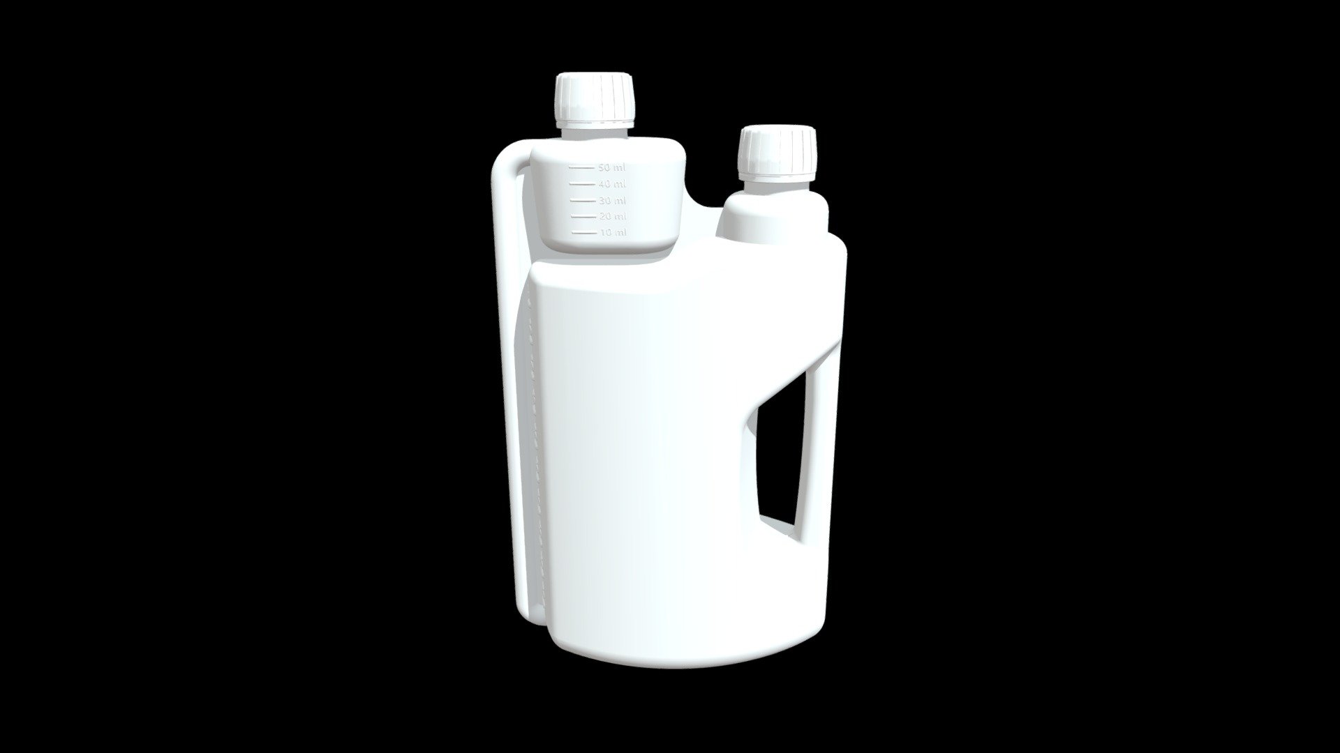 Флакон PEPA 1000 ml с ручкой — Sketchfab embed 3D viewer