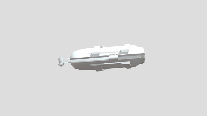 Titan SpeakerMan Leg Armor 3D Model