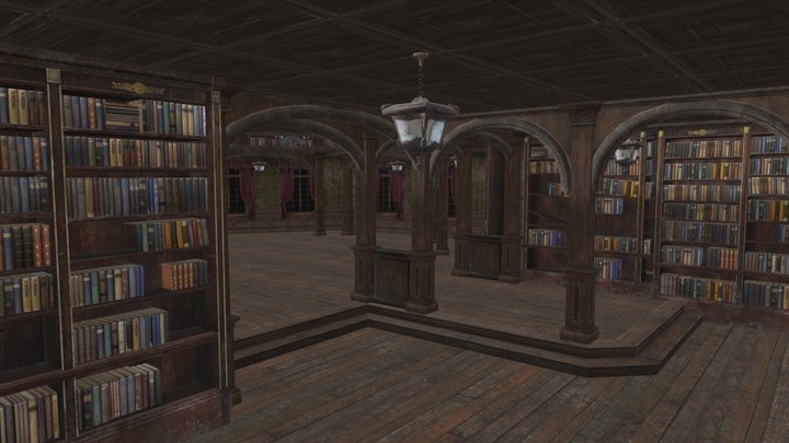 The Mansion interiors 3D Model