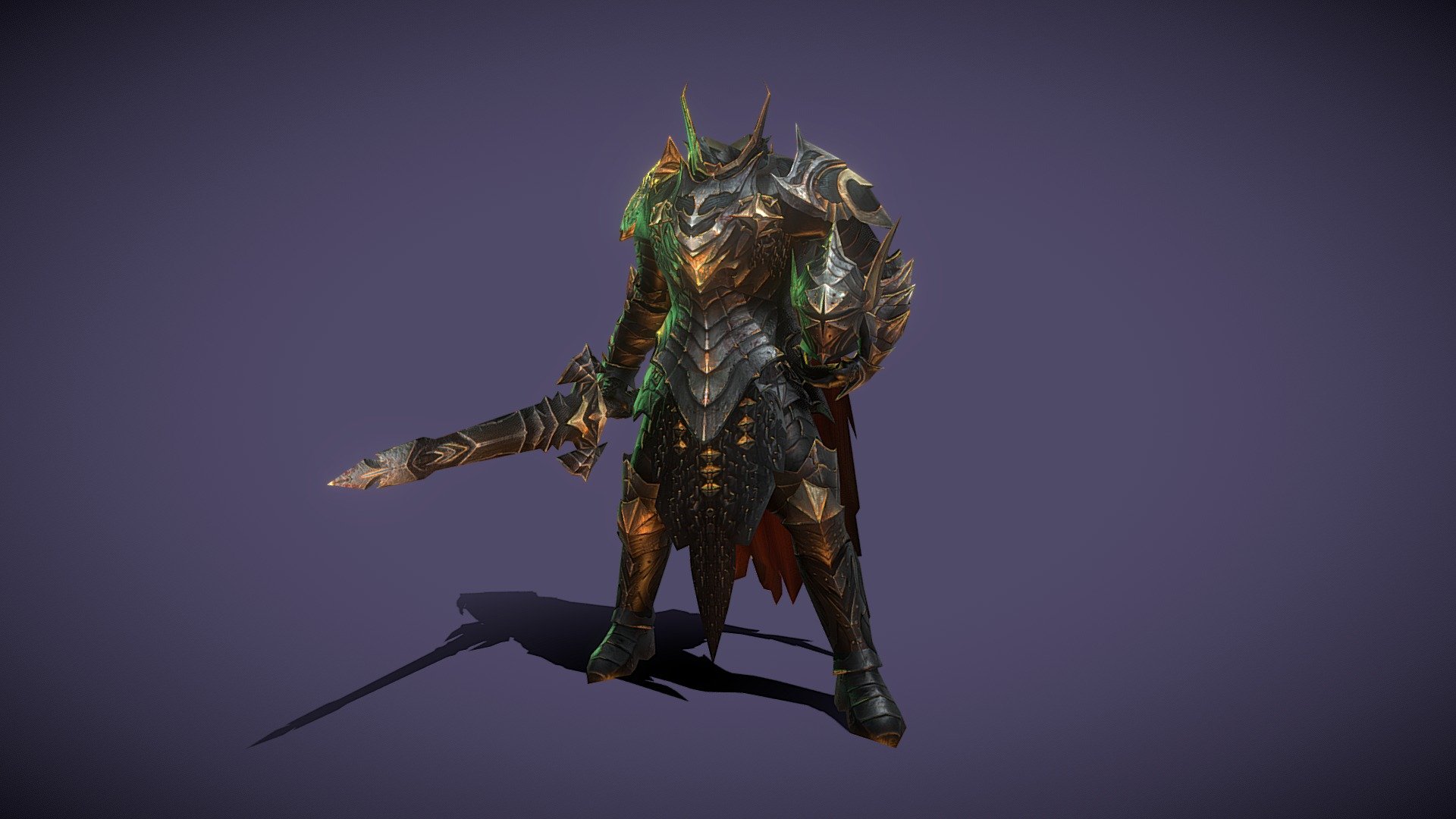 AO CATALOG HUNT: WARRIOR SET (HEADLESS)