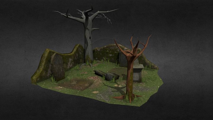 Graveyard 3D Model