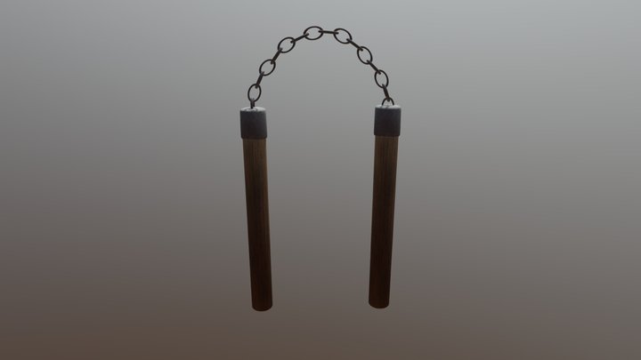 Nunchucks 3D Model
