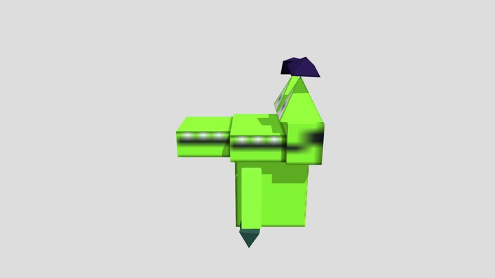 Where's My Water: Grunt Attack | Swampy 3D Model