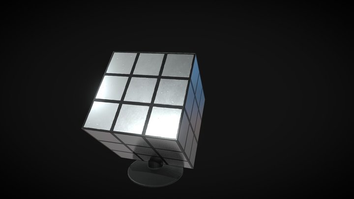 Rubic Desk Decor 3D Model