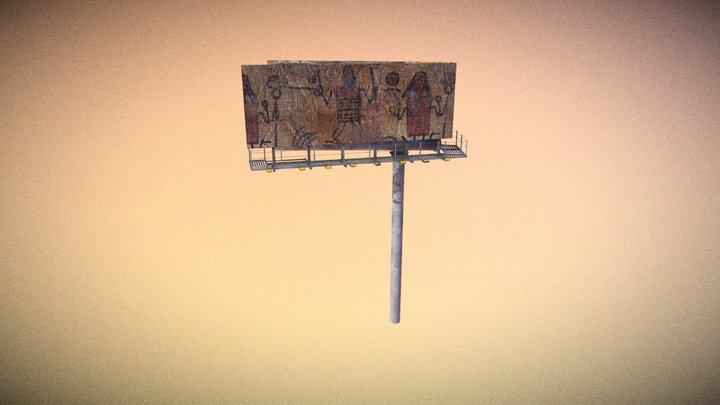 paintedbillboard 3D Model