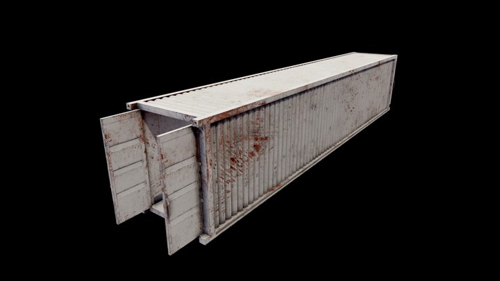Free Ship Container 3D Model