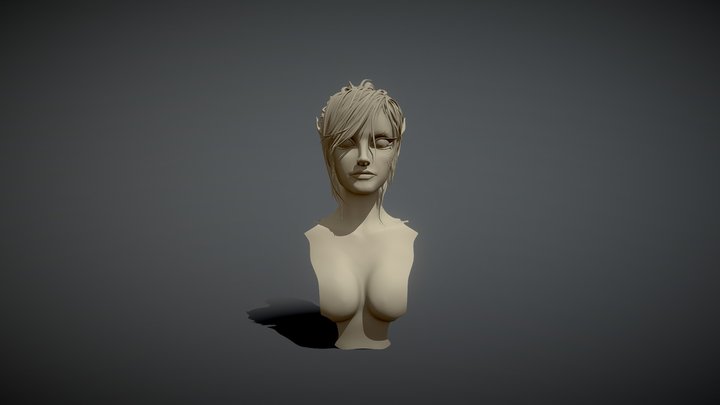 Hair 3D Model