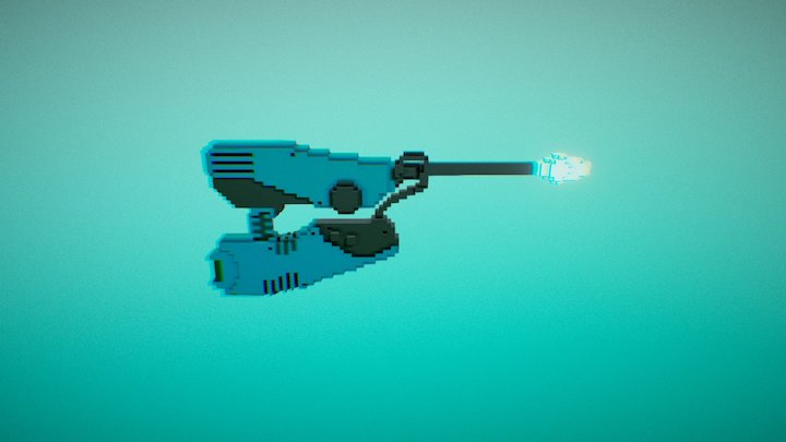 Jet Sweeper（Splatoon2） 3D Model
