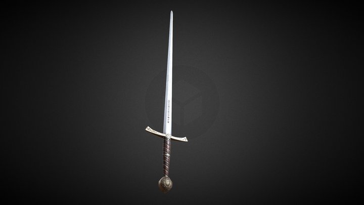 Long Sword 3D Model