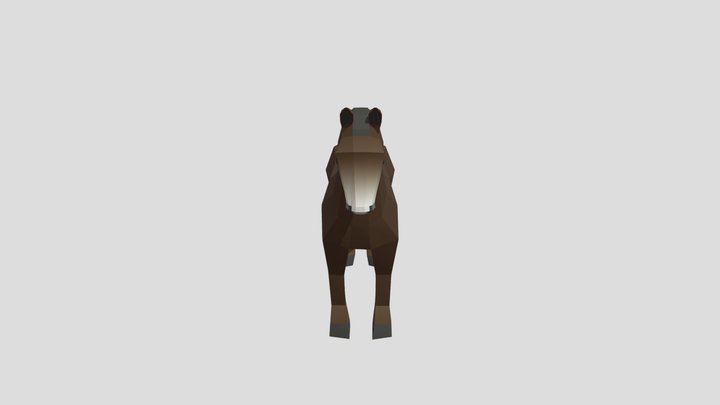 Horse 3D Model