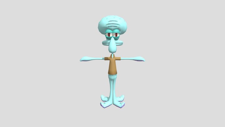Squidward's House 3D Model