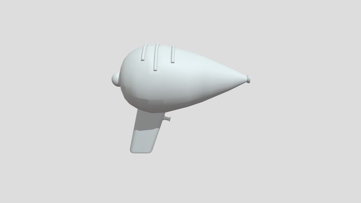 water Raygun 3D Model