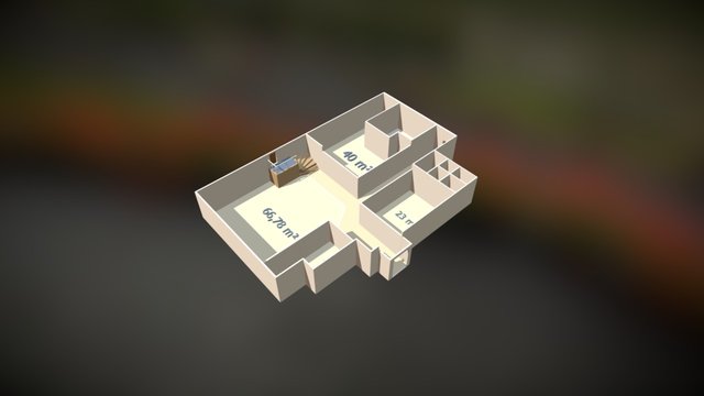 План помещения 3D Model