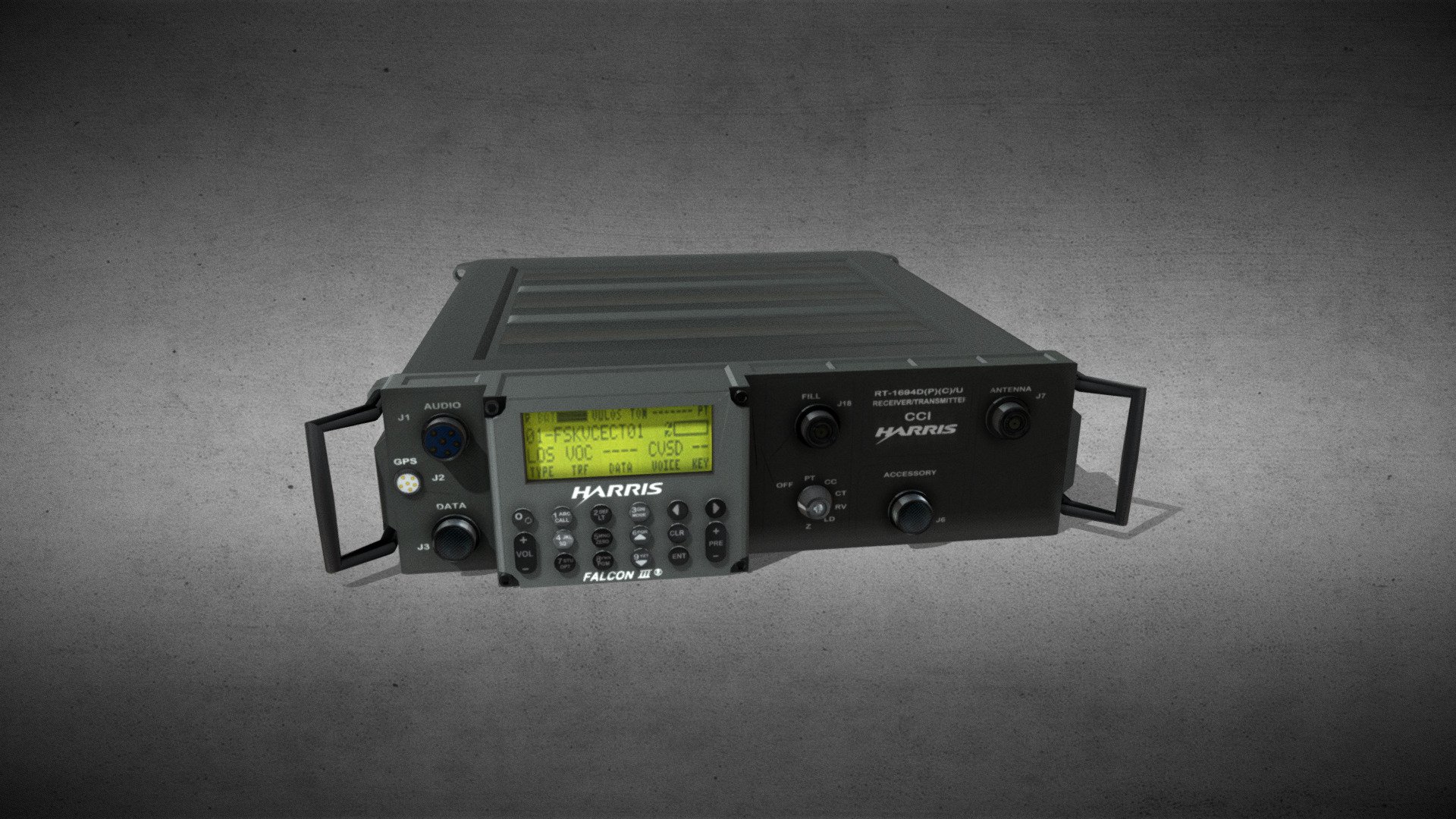 ANPRC117F Radio