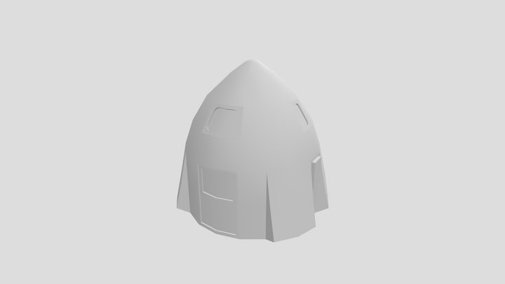 Escape Capsule 3D Model