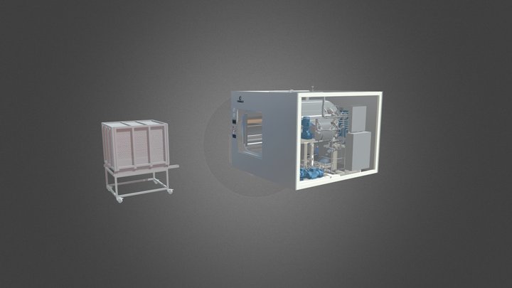 Роторный стерилизатор 01 3D Model