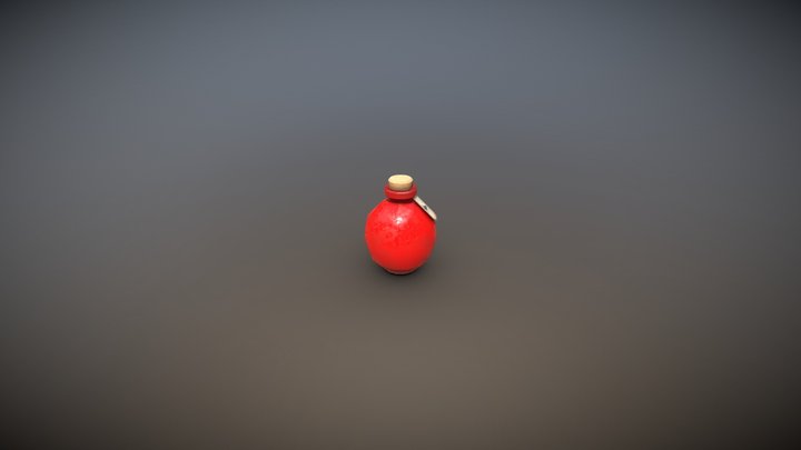 Potion Bottle 3D Model