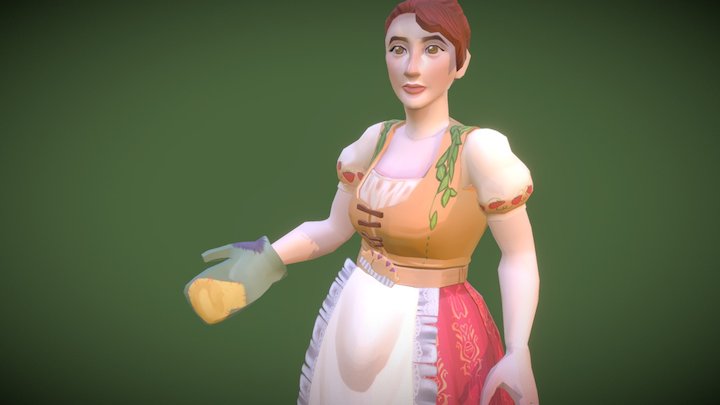 Baker 3D Model