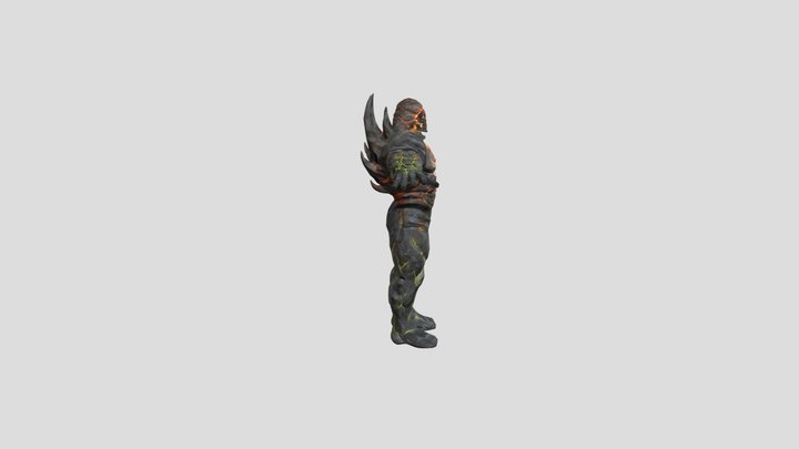 Dark Kahn MK Vs DC 3D Model