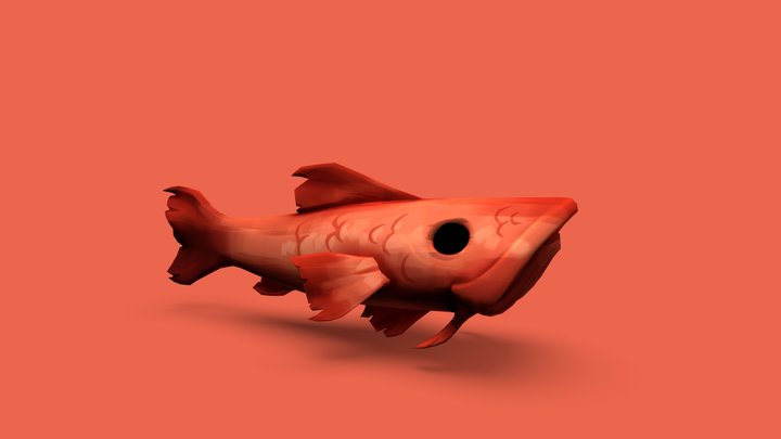 Stylized Fish 3D Model (Free Download)