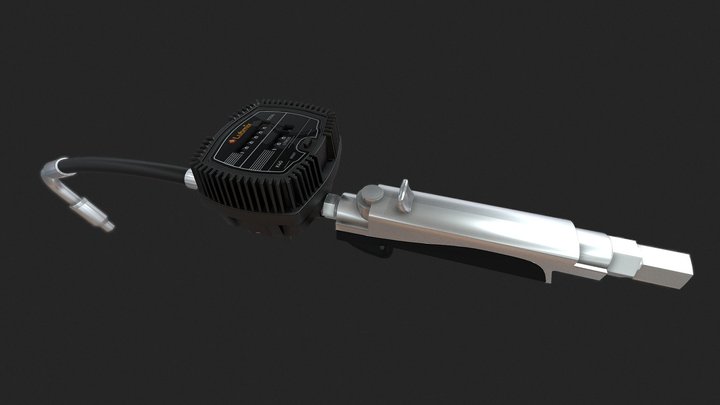 MIX-11100 - Medidor Mecânico Lubmix 3D Model