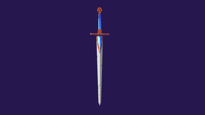 Carian Knight Sword 3D Model