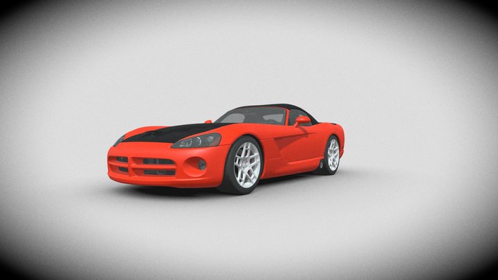 DODGE VIPER SRT 10_IMPROVED 3D Model