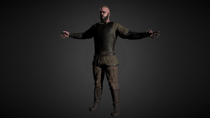 Viking 3D Model
