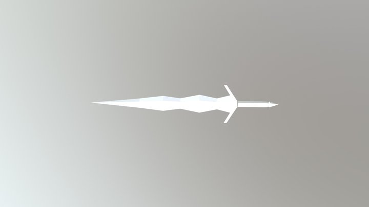 Cultist Sword 3D Model