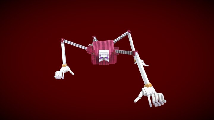 Clown Ghost Boss 3D Model