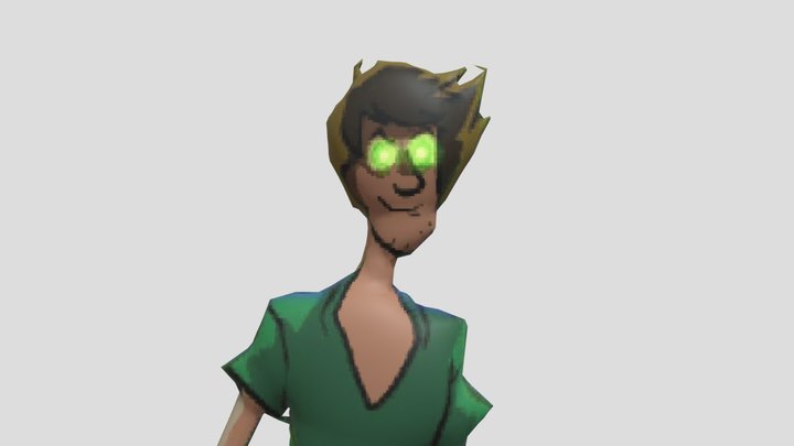 Astral Calamity Shaggy 3D Model