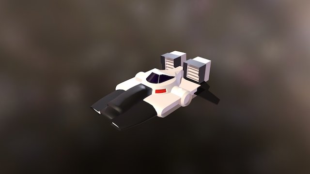 police ship 3D Model