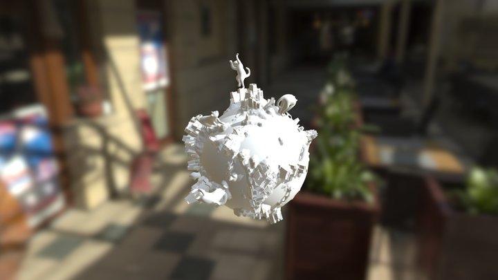 Star Of Cat 7 3D Model