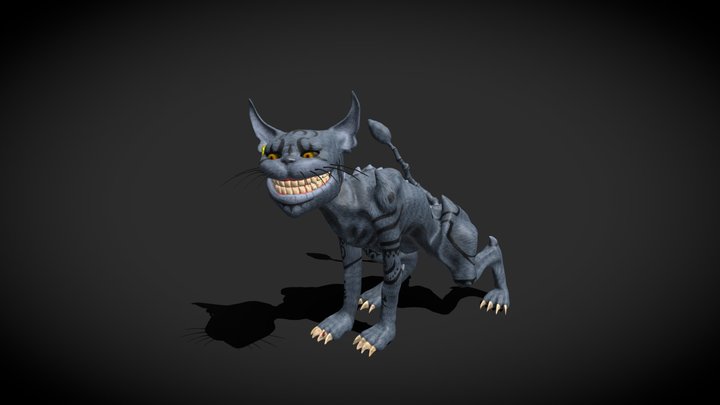 Cheshire Cat 3D Model