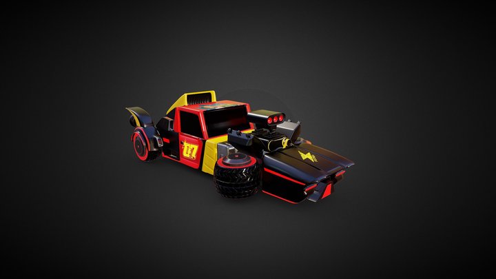 Emperator - Neotokyo Car 3D Model