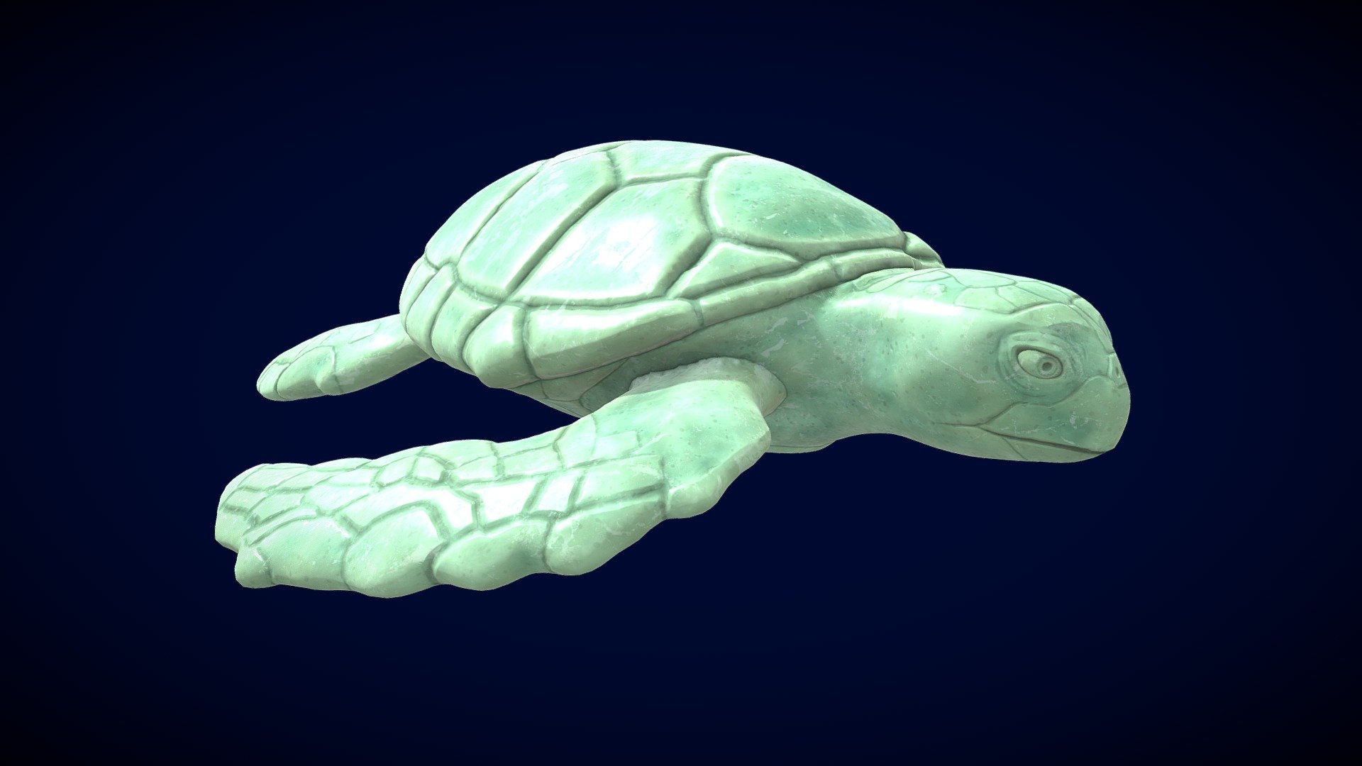 Zbrush Sculpt - Sea Turtle