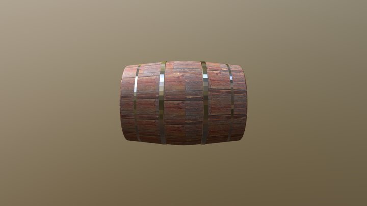 Barrel 3D Model
