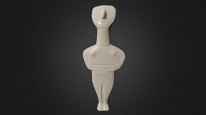 cycladic Statue  3D Model