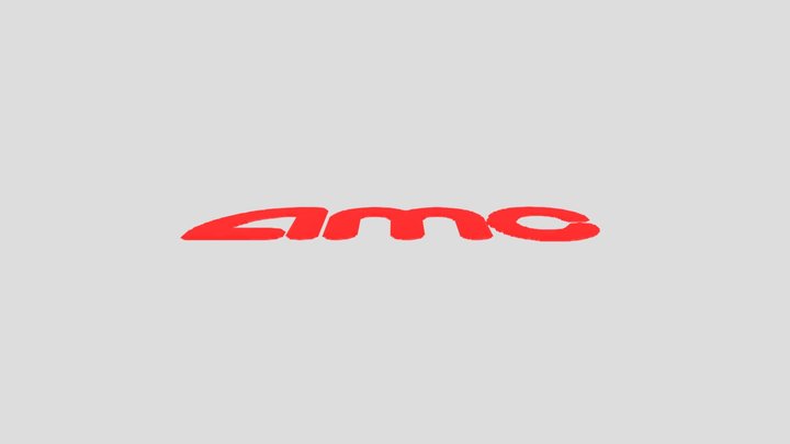 Amc logo 3D Model