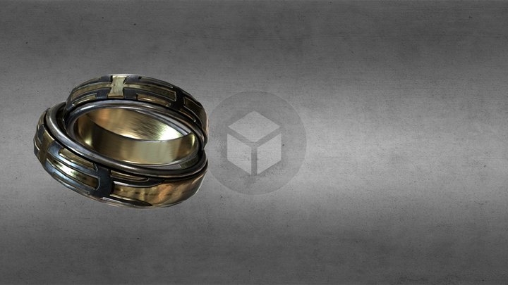 Medieval ring 3D Model