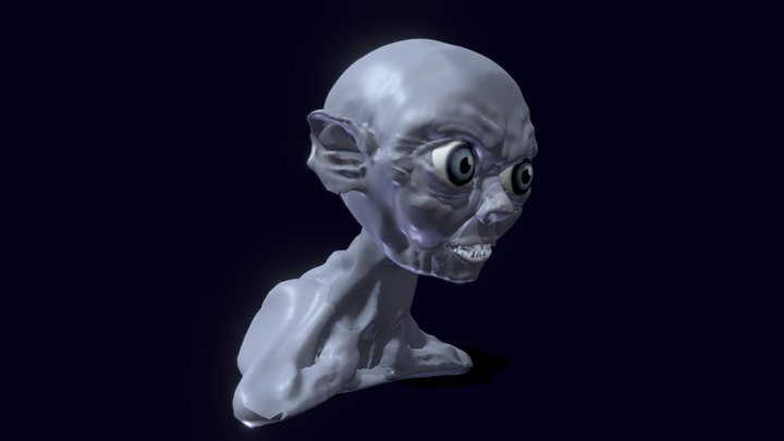 Gollum 3D Model