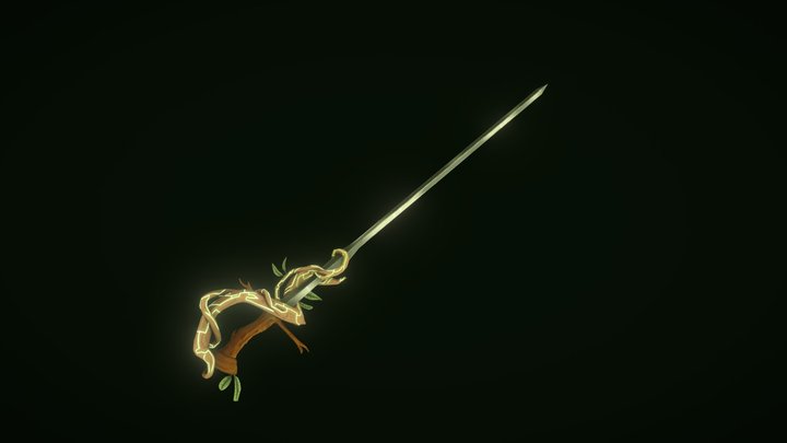 [Student Work] 3D Stylised Rapier 3D Model