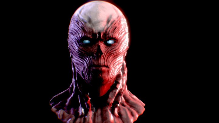 Vecna – Bust (Stranger Things Fan Art) 3D Model