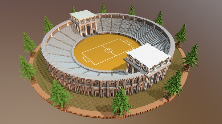 Practice / Pokemon Arena 3D Model