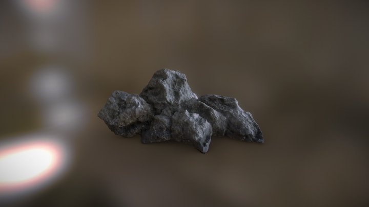 Rock 3D Model
