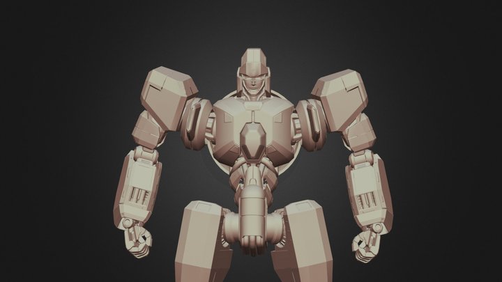 ACS-08C / Fighter of Crystal (previous version) 3D Model