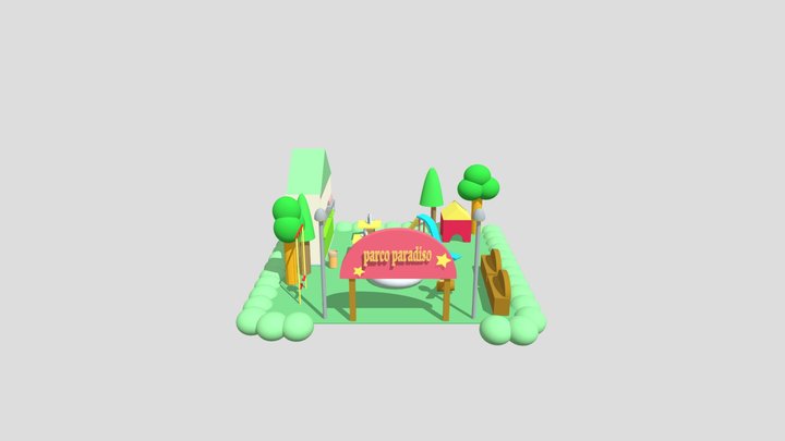 Gruppo Parco Paradiso 3D Model